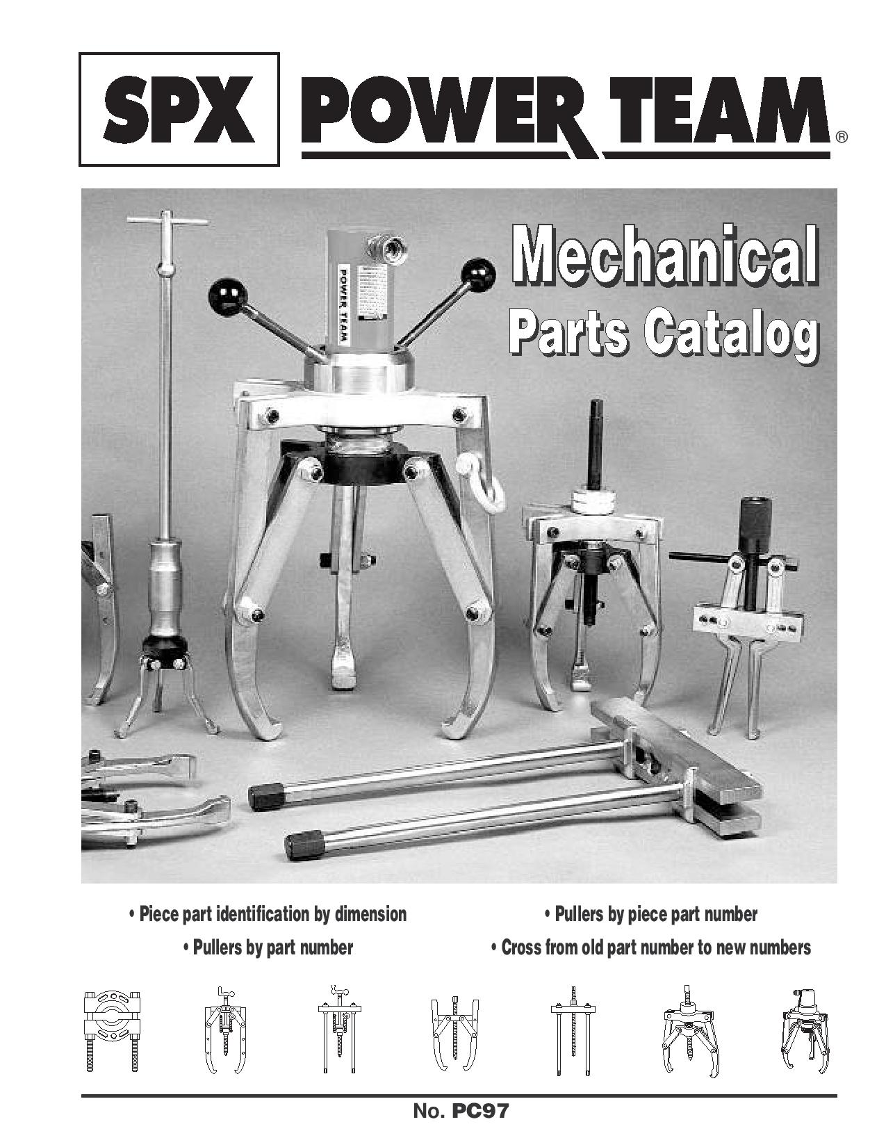 Catalogue SPX POWERTEAM outillage mécanique1