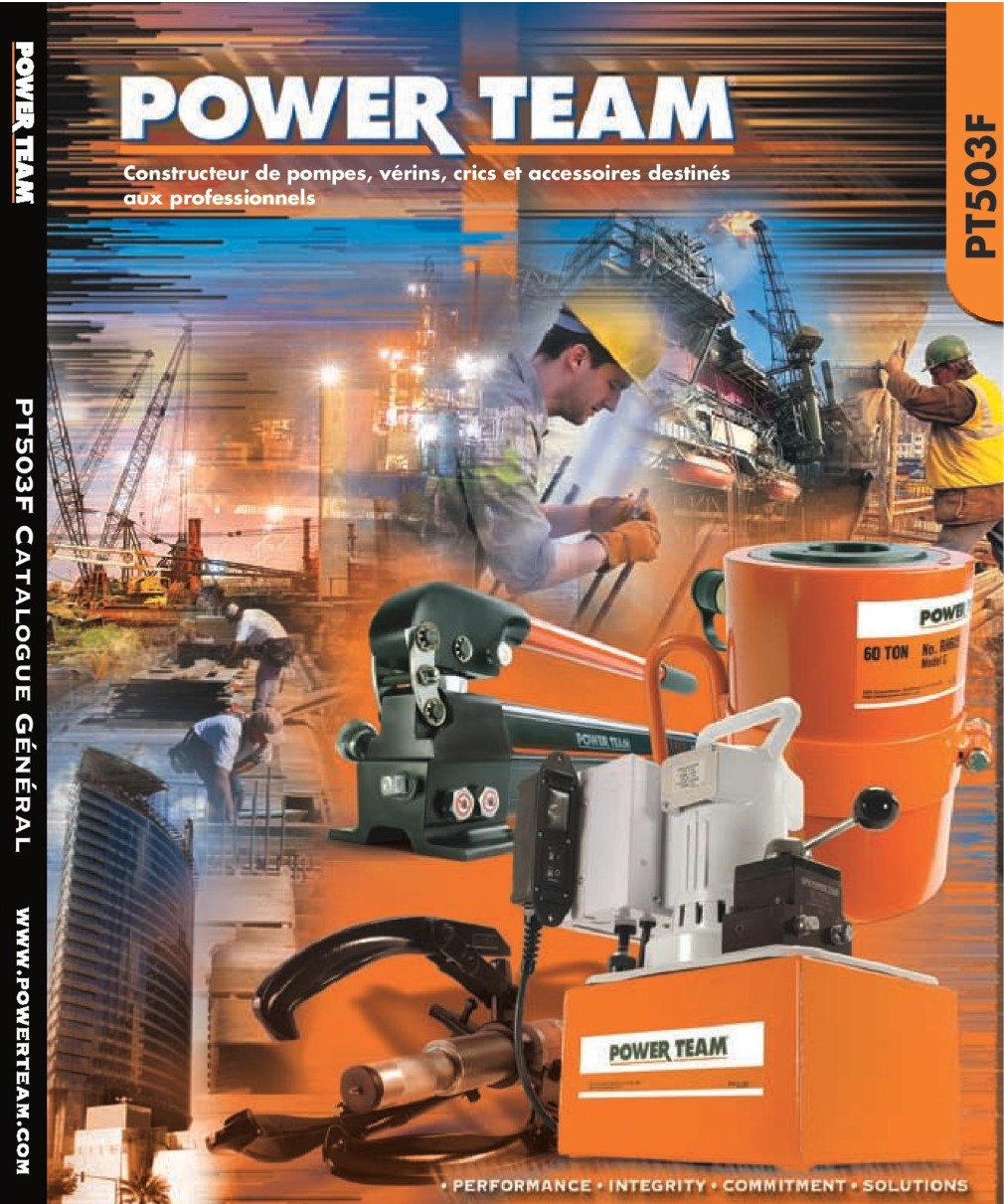 Power team 503f couverture