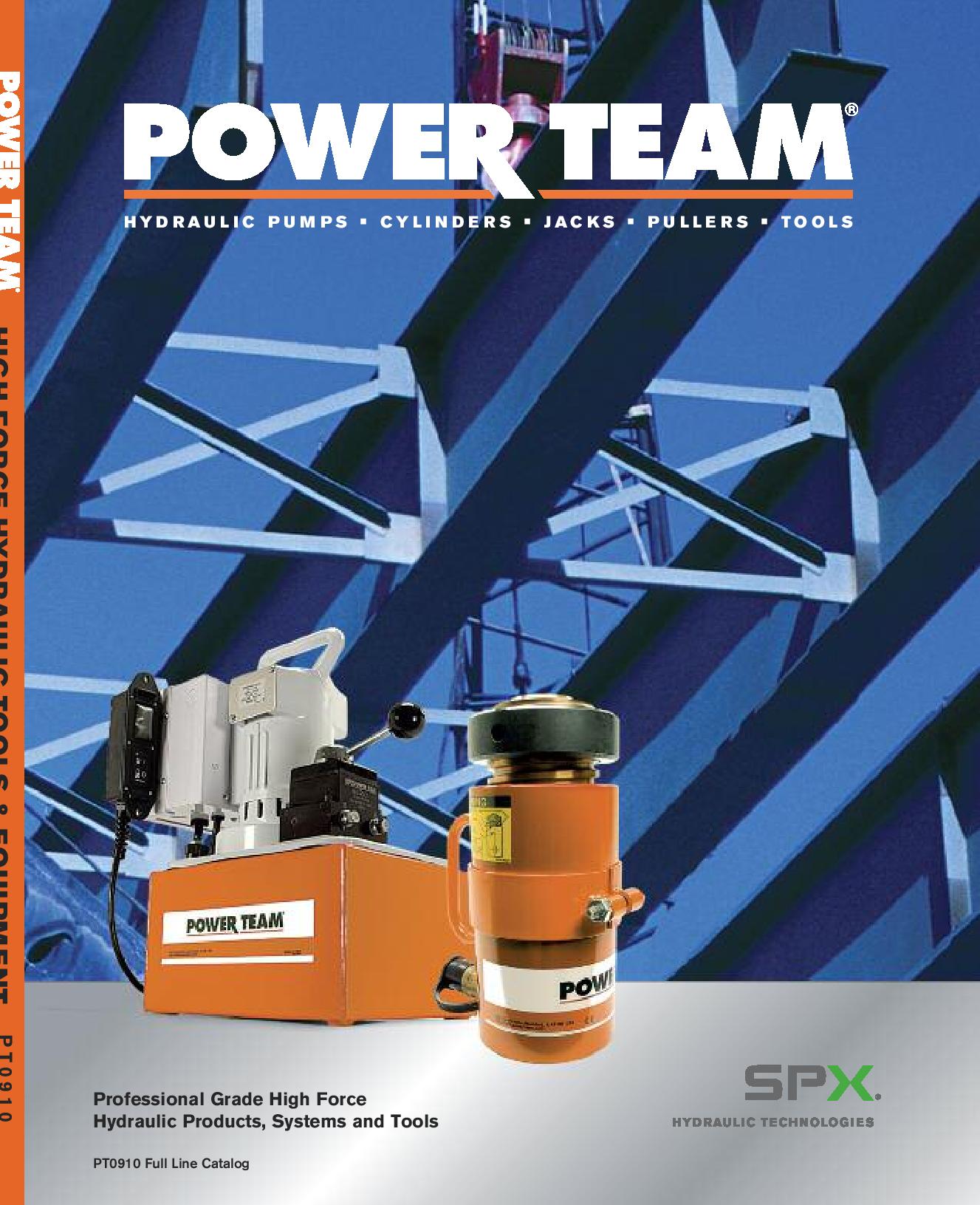 Catalogue SPX Powerteam 910